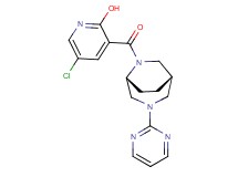 5-chloro-3-{[rel-(1S,5R)-3-(2-pyrimidinyl)-3,6-diazabicyclo[3.2.2]non-6-yl]carbonyl}-2-pyridinol