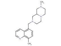 2-methyl-8-[(8-methylquinolin-5-yl)methyl]octahydro-2H-pyrazino[1,2-a]pyrazine