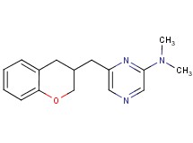 6-(3,4-dihydro-2H-chromen-3-ylmethyl)-N,N-dimethylpyrazin-2-amine