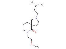 7-(2-methoxyethyl)-2-(3-methylbutyl)-2,7-diazaspiro[4.5]decan-6-one