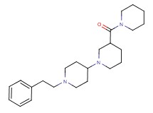 1'-(2-phenylethyl)-3-(piperidin-1-ylcarbonyl)-1,4'-bipiperidine