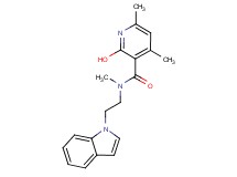 2-hydroxy-N-[2-(1H-indol-1-yl)ethyl]-N,4,6-trimethylnicotinamide