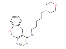 N-(5-morpholin-4-ylpentyl)-5,11-dihydro[1]benzoxepino[3,4-d]pyrimidin-4-amine