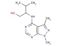2-[(1,3-dimethyl-1H-pyrazolo[3,4-d]pyrimidin-4-yl)amino]-3-methyl-1-butanol