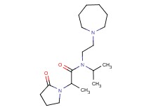 N-(2-azepan-1-ylethyl)-N-isopropyl-2-(2-oxopyrrolidin-1-yl)propanamide