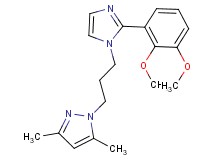 1-{3-[2-(2,3-dimethoxyphenyl)-1H-imidazol-1-yl]propyl}-3,5-dimethyl-1H-pyrazole