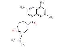 4-[(dimethylamino)methyl]-1-[(2,6,8-trimethyl-4-quinolinyl)carbonyl]-4-azepanol