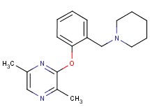 2,5-dimethyl-3-[2-(piperidin-1-ylmethyl)phenoxy]pyrazine