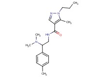 N-[2-(dimethylamino)-2-(4-methylphenyl)ethyl]-5-methyl-1-propyl-1H-pyrazole-4-carboxamide