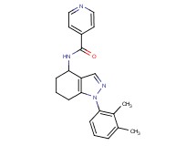 N-[1-(2,3-dimethylphenyl)-4,5,6,7-tetrahydro-1H-indazol-4-yl]isonicotinamide