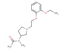 N-{1-[2-(2-ethoxyphenoxy)ethyl]pyrrolidin-3-yl}-N-methylacetamide