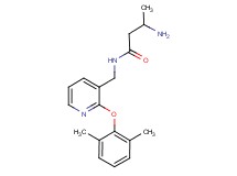 3-amino-N-{[2-(2,6-dimethylphenoxy)pyridin-3-yl]methyl}butanamide