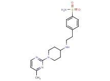 4-(2-{[1-(4-methylpyrimidin-2-yl)piperidin-4-yl]amino}ethyl)benzenesulfonamide