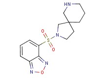 2-(2,1,3-benzoxadiazol-4-ylsulfonyl)-2,7-diazaspiro[4.5]decane hydrochloride