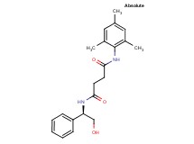 N-[(1R)-2-hydroxy-1-phenylethyl]-N'-mesitylsuccinamide