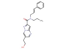 6-(2-hydroxyethyl)-N-[(2E)-3-phenylprop-2-en-1-yl]-N-propylpyrazolo[1,5-a]pyrimidine-2-carboxamide