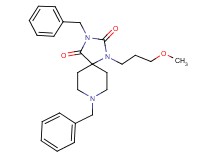 3,8-dibenzyl-1-(3-methoxypropyl)-1,3,8-triazaspiro[4.5]decane-2,4-dione