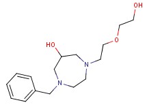 1-benzyl-4-[2-(2-hydroxyethoxy)ethyl]-1,4-diazepan-6-ol