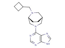 6-[(1R*,5R*)-6-(cyclobutylmethyl)-3,6-diazabicyclo[3.2.2]non-3-yl]-9H-purine