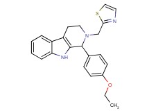 1-(4-ethoxyphenyl)-2-(1,3-thiazol-2-ylmethyl)-2,3,4,9-tetrahydro-1H-beta-carboline