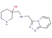3-{[([1,2,4]triazolo[4,3-a]pyridin-3-ylmethyl)amino]methyl}-3-piperidinol dihydrochloride