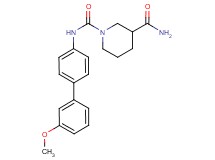 N~1~-(3'-methoxybiphenyl-4-yl)piperidine-1,3-dicarboxamide