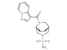 3-{[(1R*,5R*)-3-(methylsulfonyl)-3,6-diazabicyclo[3.2.2]non-6-yl]carbonyl}pyrazolo[1,5-a]pyridine