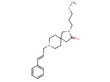 2-(3-methoxypropyl)-8-[(2E)-3-phenylprop-2-en-1-yl]-2,8-diazaspiro[4.5]decan-3-one