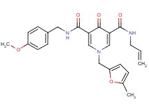 N-allyl-N'-(4-methoxybenzyl)-1-[(5-methyl-2-furyl)methyl]-4-oxo-1,4-dihydro-3,5-pyridinedicarboxamide