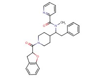 N-{1-[1-(2,3-dihydro-1-benzofuran-2-ylcarbonyl)-4-piperidinyl]-2-phenylethyl}-N-methyl-2-pyridinecarboxamide