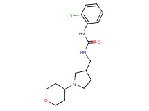 N-(2-chlorophenyl)-N'-{[1-(tetrahydro-2H-pyran-4-yl)pyrrolidin-3-yl]methyl}urea