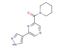 2-(piperidin-1-ylcarbonyl)-6-(1H-pyrazol-4-yl)pyrazine