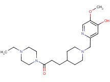 2-({4-[3-(4-ethylpiperazin-1-yl)-3-oxopropyl]piperidin-1-yl}methyl)-5-methoxypyridin-4-ol