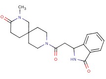 2-methyl-9-[(3-oxo-2,3-dihydro-1H-isoindol-1-yl)acetyl]-2,9-diazaspiro[5.5]undecan-3-one