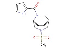 (1R*,5R*)-3-(methylsulfonyl)-6-(1H-pyrrol-2-ylcarbonyl)-3,6-diazabicyclo[3.2.2]nonane