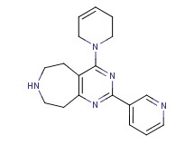 4-(3,6-dihydropyridin-1(2H)-yl)-2-pyridin-3-yl-6,7,8,9-tetrahydro-5H-pyrimido[4,5-d]azepine