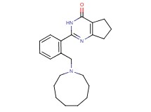 2-[2-(azonan-1-ylmethyl)phenyl]-3,5,6,7-tetrahydro-4H-cyclopenta[d]pyrimidin-4-one