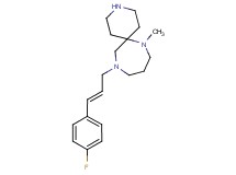 11-[(2E)-3-(4-fluorophenyl)prop-2-en-1-yl]-7-methyl-3,7,11-triazaspiro[5.6]dodecane