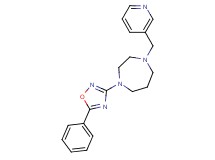 1-(5-phenyl-1,2,4-oxadiazol-3-yl)-4-(3-pyridinylmethyl)-1,4-diazepane