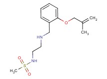 N-[2-({2-[(2-methylprop-2-en-1-yl)oxy]benzyl}amino)ethyl]methanesulfonamide