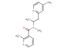 N,2-dimethyl-N-[1-methyl-2-(4-methylpyridin-2-yl)ethyl]nicotinamide