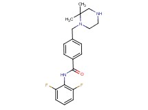 N-(2,6-difluorophenyl)-4-[(2,2-dimethylpiperazin-1-yl)methyl]benzamide