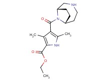ethyl 4-[(1S*,6R*)-3,9-diazabicyclo[4.2.1]non-9-ylcarbonyl]-3,5-dimethyl-1H-pyrrole-2-carboxylate