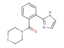 4-[2-(1H-imidazol-2-yl)benzoyl]thiomorpholine