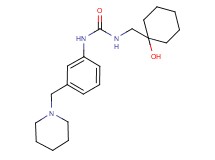 N-[(1-hydroxycyclohexyl)methyl]-N'-[3-(piperidin-1-ylmethyl)phenyl]urea