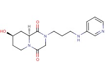 (8R*,9aS*)-8-hydroxy-2-[3-(pyridin-3-ylamino)propyl]tetrahydro-2H-pyrido[1,2-a]pyrazine-1,4(3H,6H)-dione