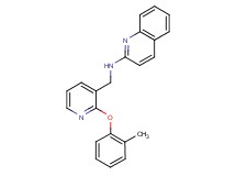 N-{[2-(2-methylphenoxy)pyridin-3-yl]methyl}quinolin-2-amine