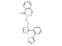 2-(2-{2-[2-(2-furyl)phenyl]-1H-imidazol-1-yl}ethyl)phthalazin-1(2H)-one