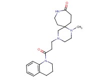 4-[3-(3,4-dihydroquinolin-1(2H)-yl)-3-oxopropyl]-1-methyl-1,4,9-triazaspiro[5.6]dodecan-10-one