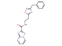 N-[2-(3-benzyl-1,2,4-oxadiazol-5-yl)ethyl][1,2,4]triazolo[1,5-a]pyrimidine-2-carboxamide